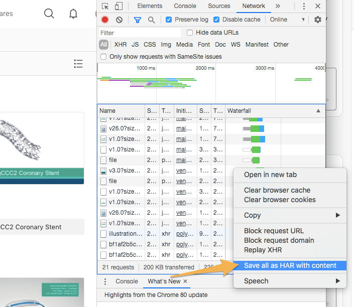 Har chrome webtools - haoholden