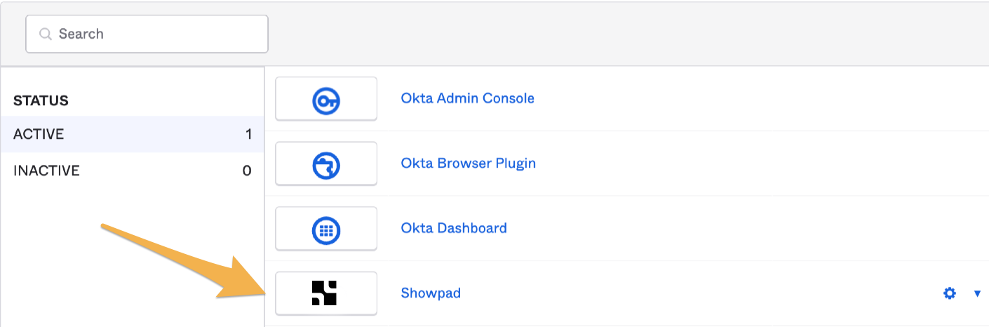 Configure how users see the Showpad app on the login screen